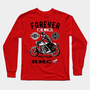 The legendary 550 Four Motorcycle Long Sleeve T-Shirt